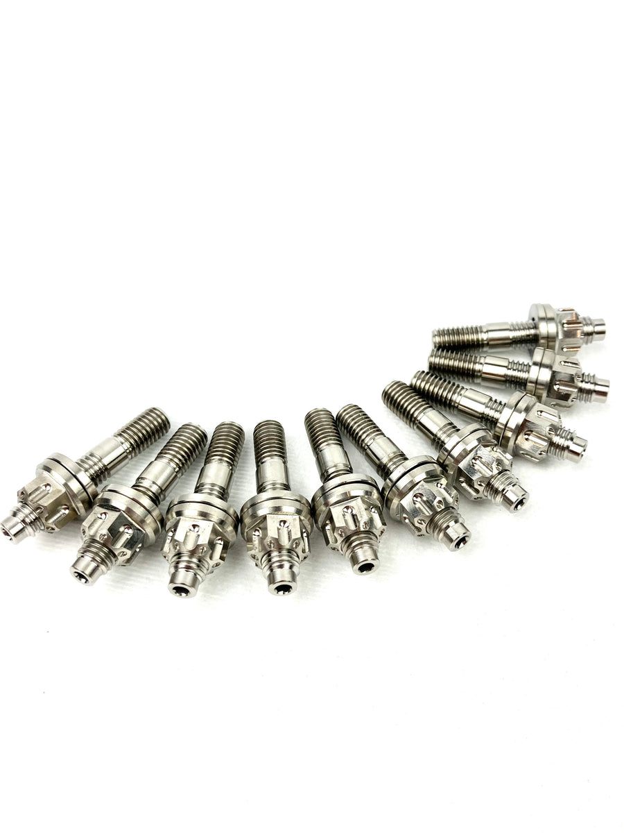 B-H-D Series Titanium Exhaust Stud Kit