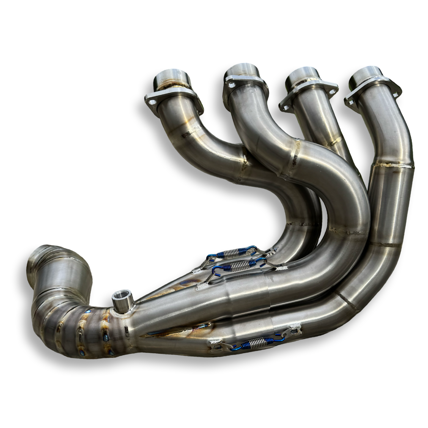 Hayabusa Titanium Bent Megaphone 4-1 header.