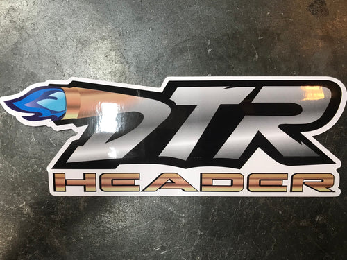 DTR Header sticker